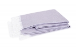 Lilac Pezzo Throw Throw: 50\ W x 70\ L
100% cotton.
Made in Portugal.
All of throw fabrics are OEKO-TEX Standard 100 certified, meaning they are safe for you and for the planet.

Care:  Machine wash warm. Do not use bleach. Tumble dry medium heat.